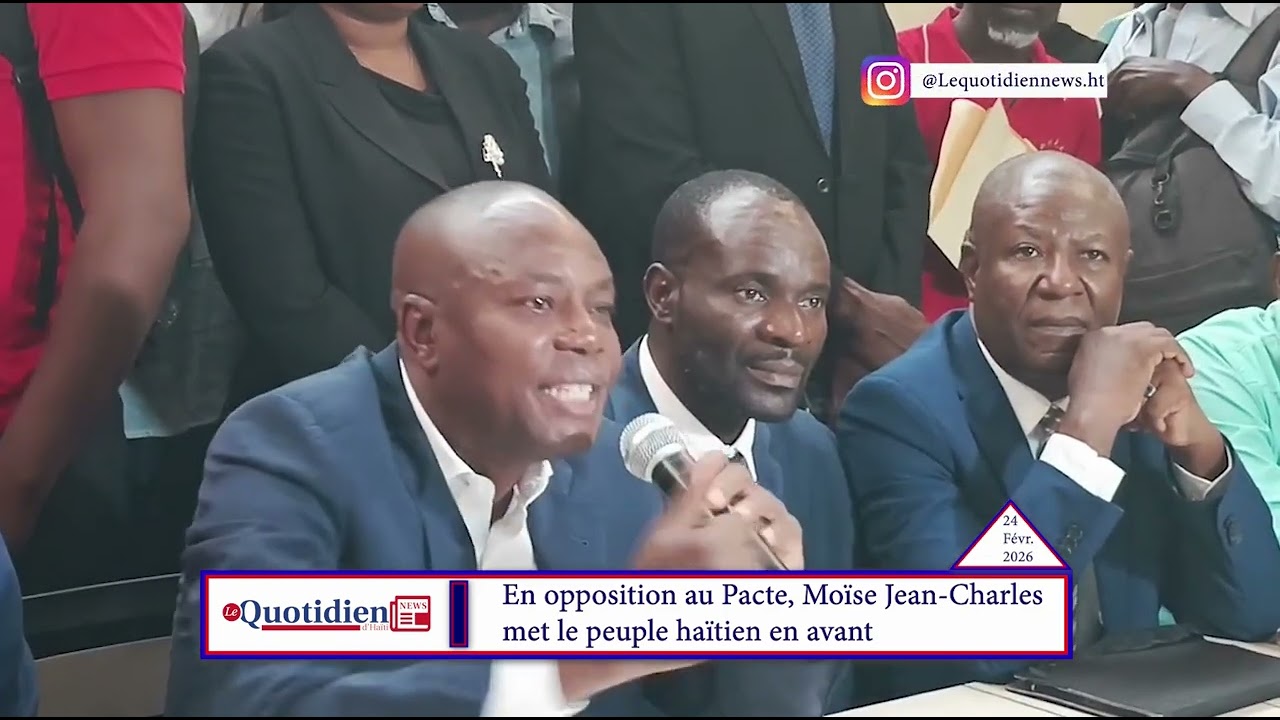 Du pouvoir à l'opposition, Moïse Jean-Charles continue d'écrire l'histoire 