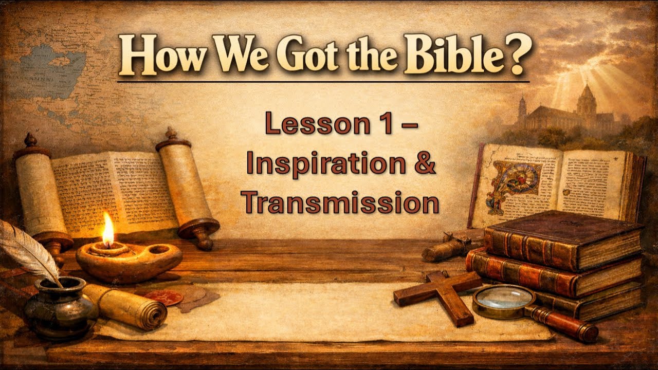 How We Got the Bible Part 1 - Inspiration and Transmission