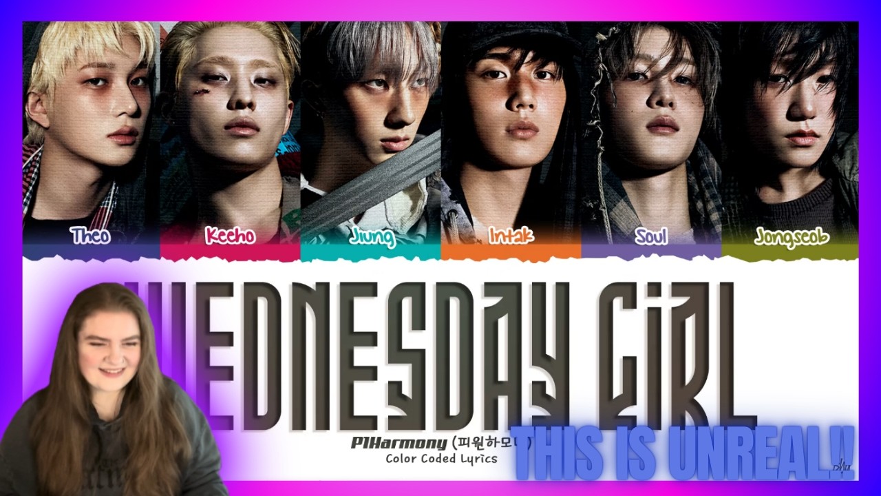 РЕАКЦИЯ НА ПЕСНЮ P1HARMONY (피원하모니) - 'Wednesday Girl' ВПЕРВЫЕ!! - ЭТО ПРОСТО НЕВЕРОЯТНО!!