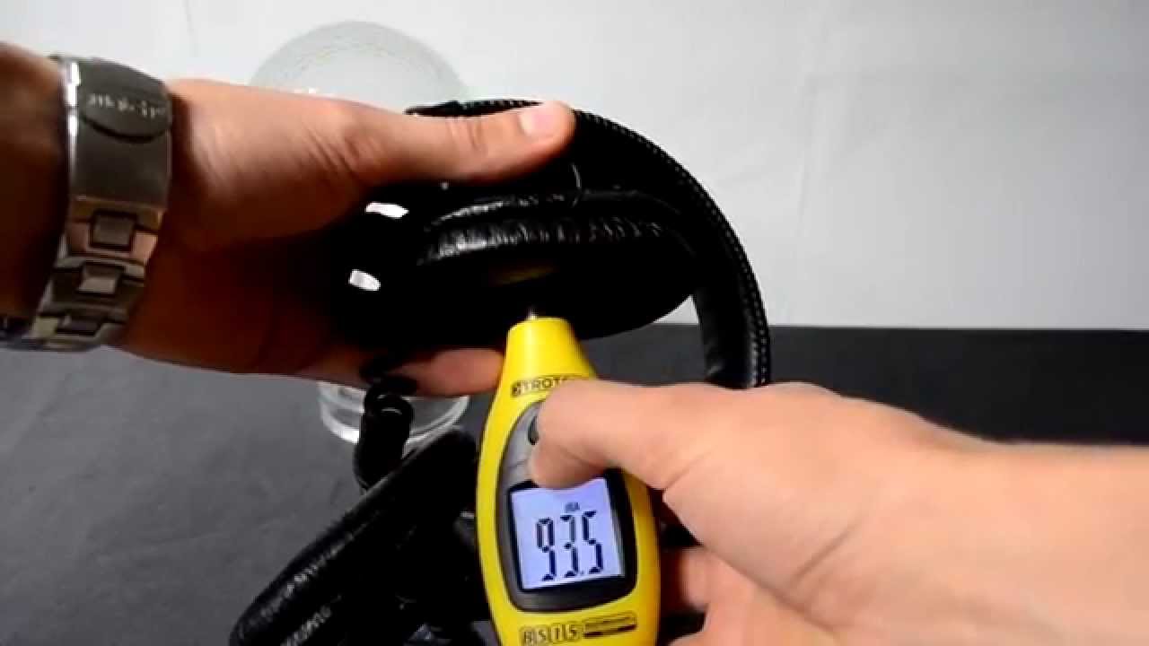 Sony MDR-7506 Closed Studio Headphones sound dB test + quick review