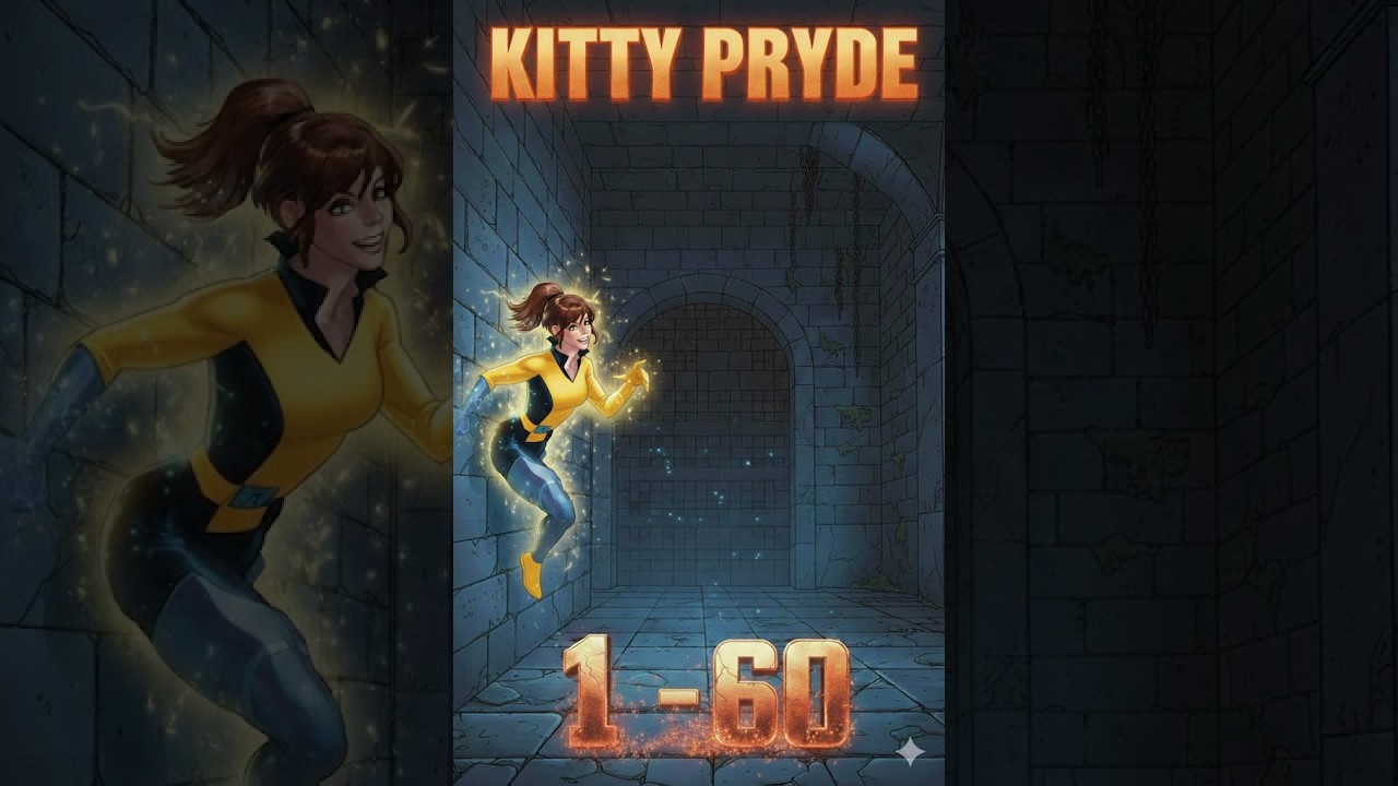 Kitty pride  1-60 Marvel heroes Omega ( PROJECT TAHITI)