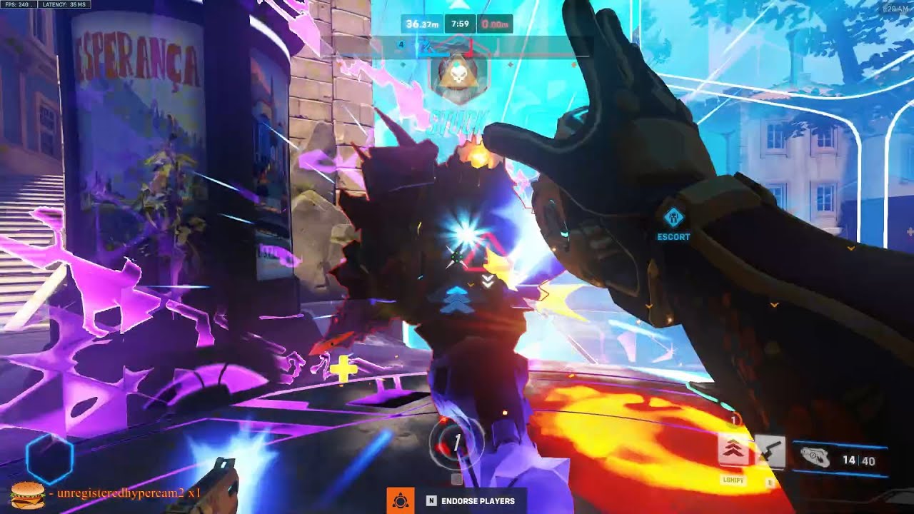 POTG! BEST TRACER IN THE WORLD - DAFRAN ! TRACER OVERWATCH 2 SEASON 11