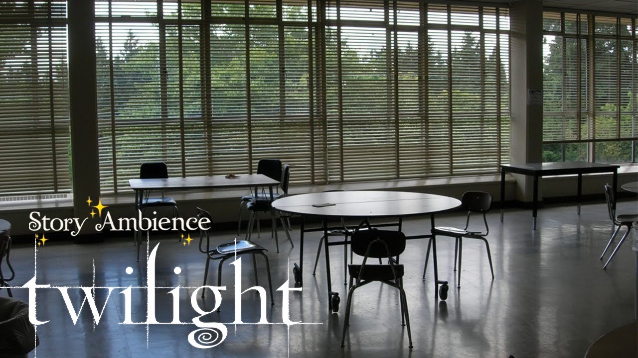 Forks Cafeteria🍎Twilight Ambience ASMR