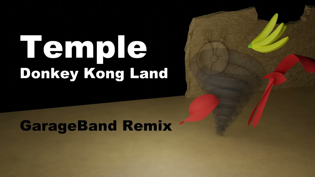Temple / Donkey Kong Land (スーパードンキーコングGB) - GarageBand Remix