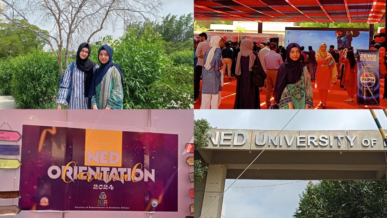 Orientation Day 2024 at NED University |  CARNIVAL | Department Visit.