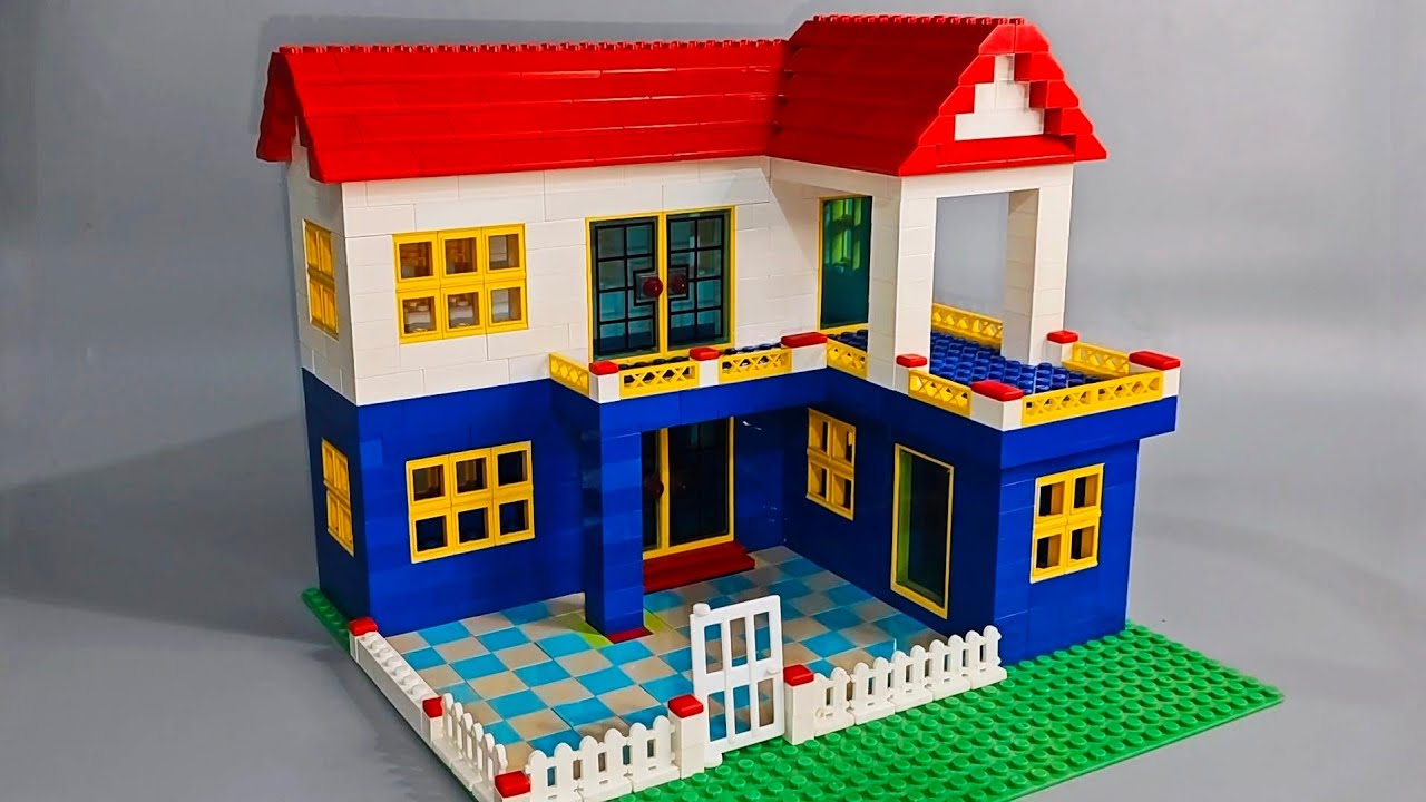 How To Build a LEGO Modern Luxurious House 🏠 MOC | Building Blocks Instructions | Diy #lego #legomoc