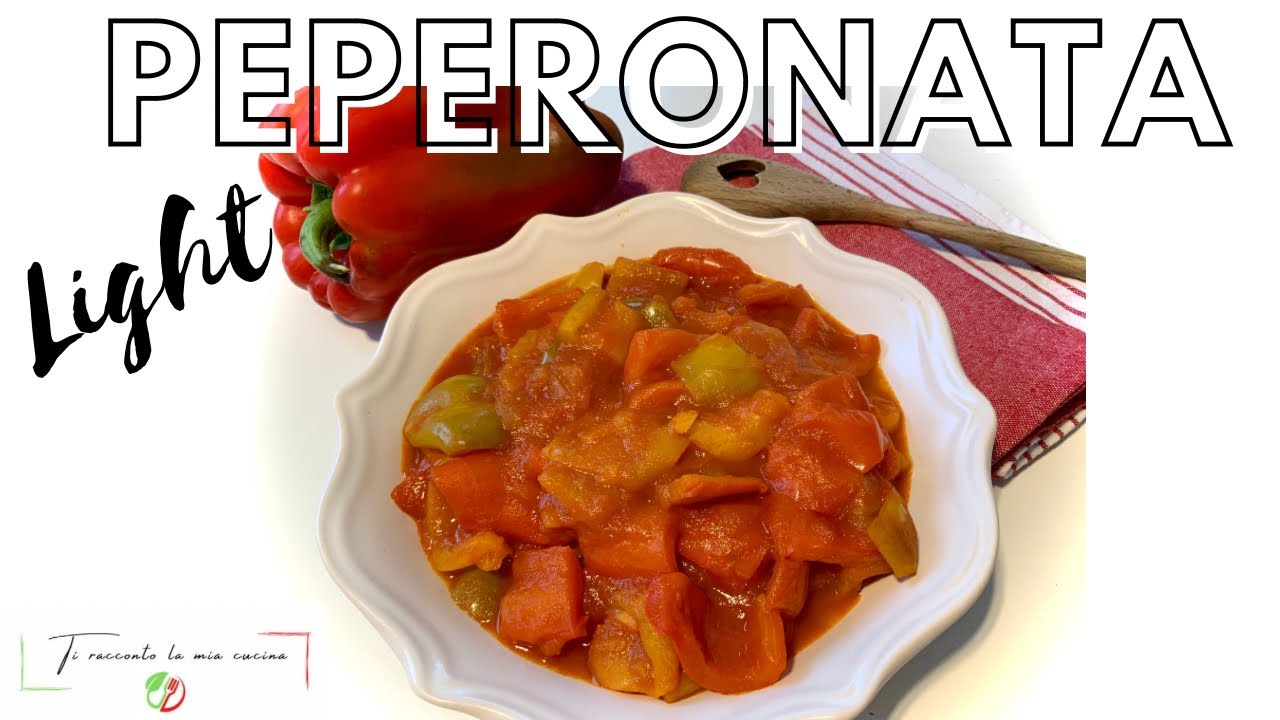 Peperonata super buona e super leggera a prova di stomaci deboli, non ci credi? Provala subito!