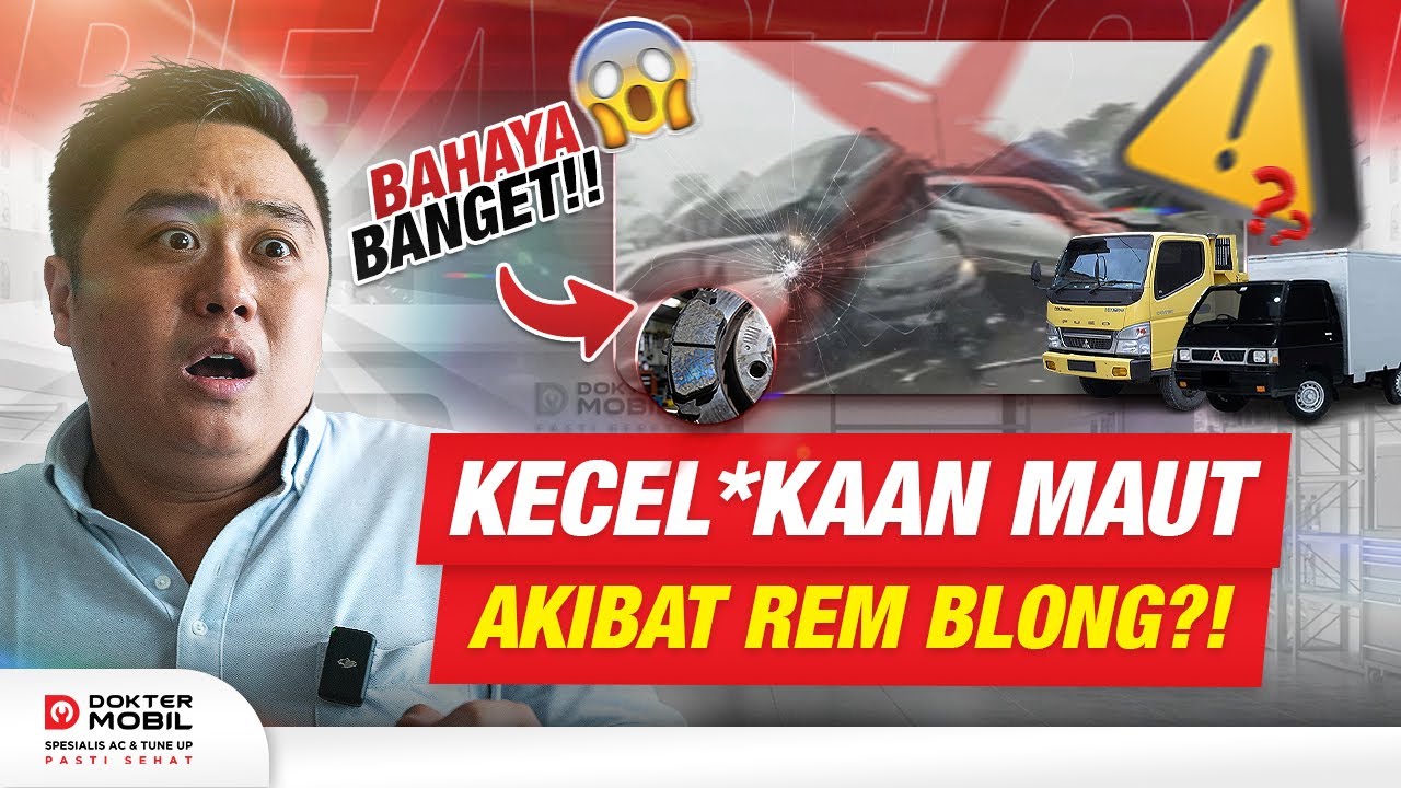 INI YANG TERJADI KALAU MENGABAIKAN SISTEM PENGEREMAN‼️- Dokter Mobil Indonesia