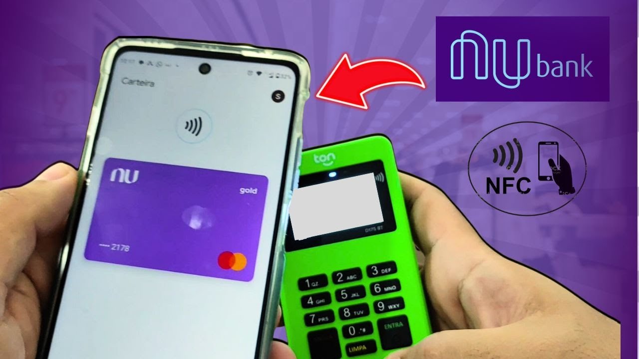 Nubank - Como Pagar com Cartão Nubank pela Aproximação do Celular! Utlilize o NFC Nubank