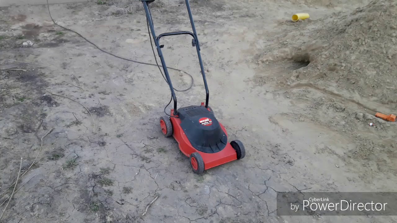 Газонокосилка электрическая  MTD Junior 31cm 900W 2850min 10.5kg ОБЗОР