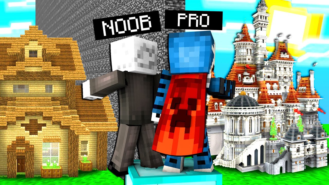 CASA PRO vs CASA NOOB - MINECRAFT ITA