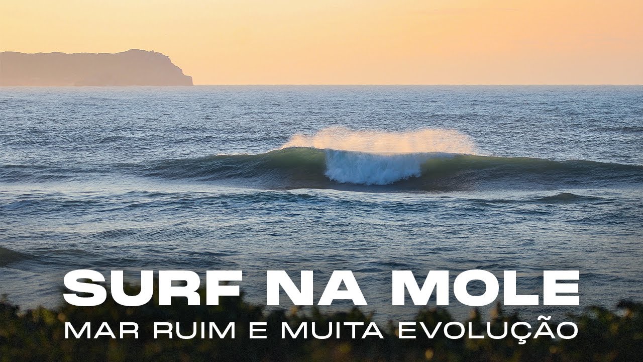 Surf na Mole - Mar RUIM & Muita Evolução