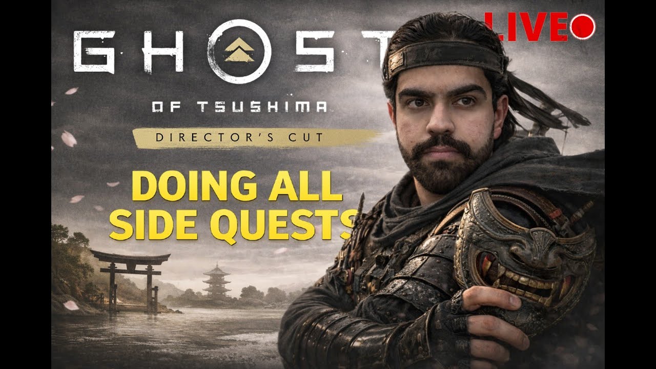 From Samurai to Legend | Completing All Side Quests (Live)