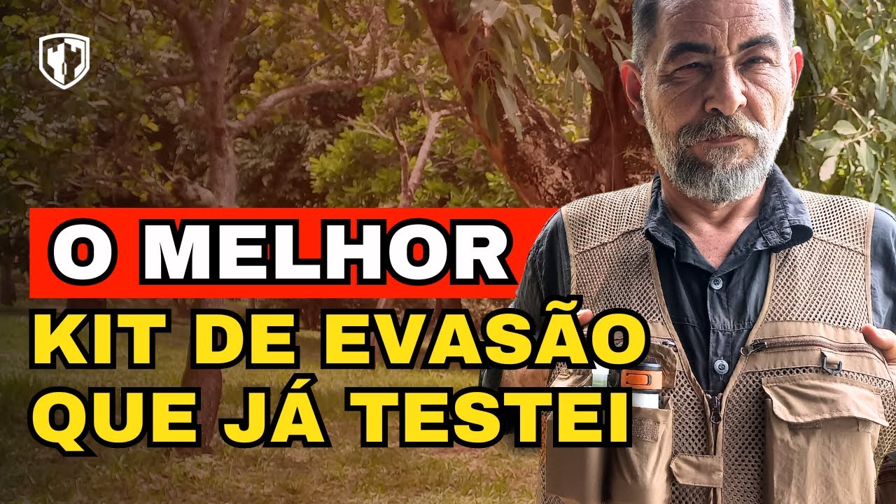 🔴 MOCHILA PARA EMERGÊNCIAS | KIT DE SOBREVIVENCIA MONTADO EM UM COLETE