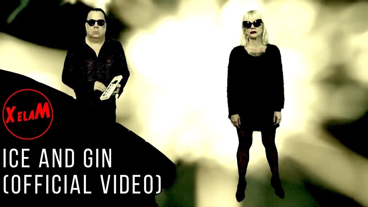 XelaM-  ICE AND GIN (Official Video) Electronic Rock New Wave music