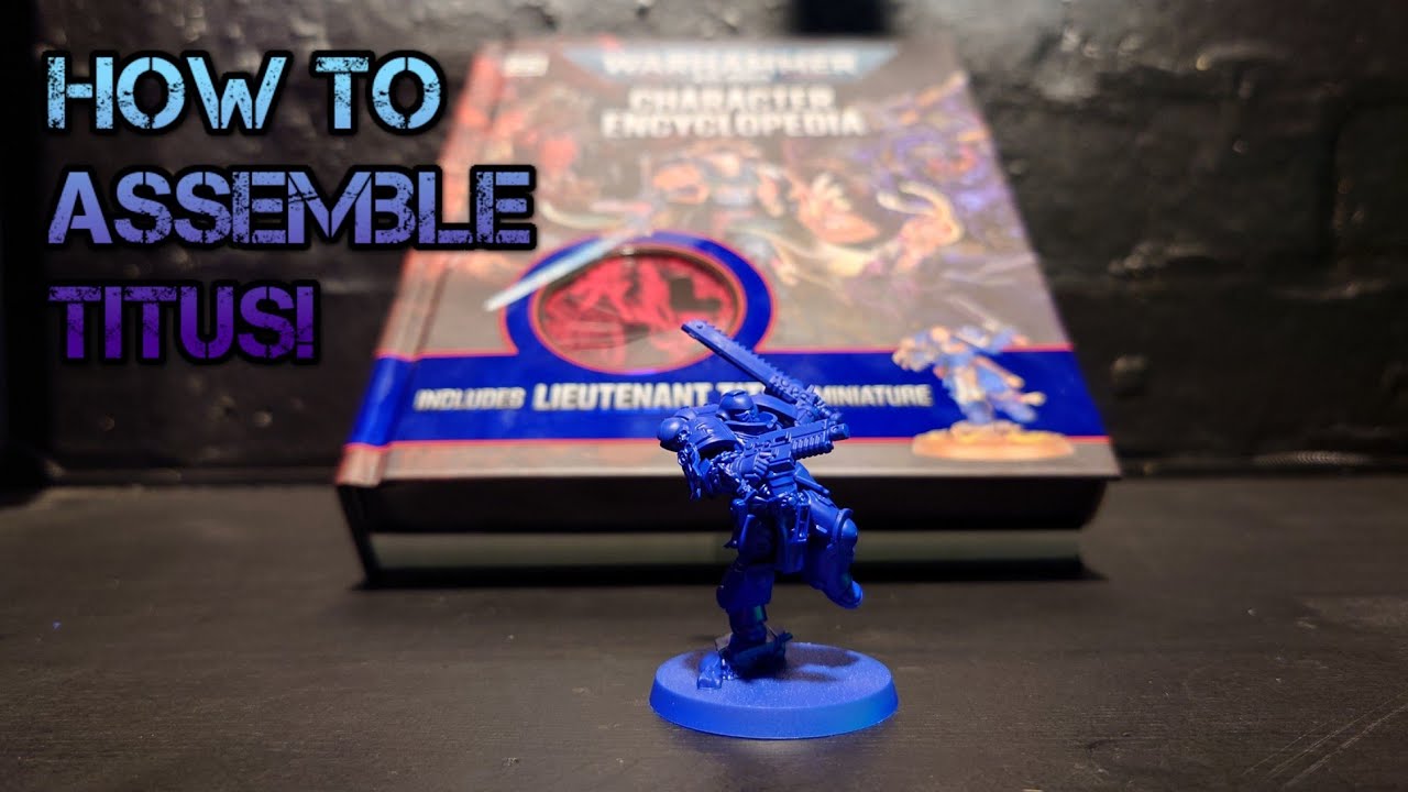 How to assemble Lieutenant Titus  #howto #warhammer #review