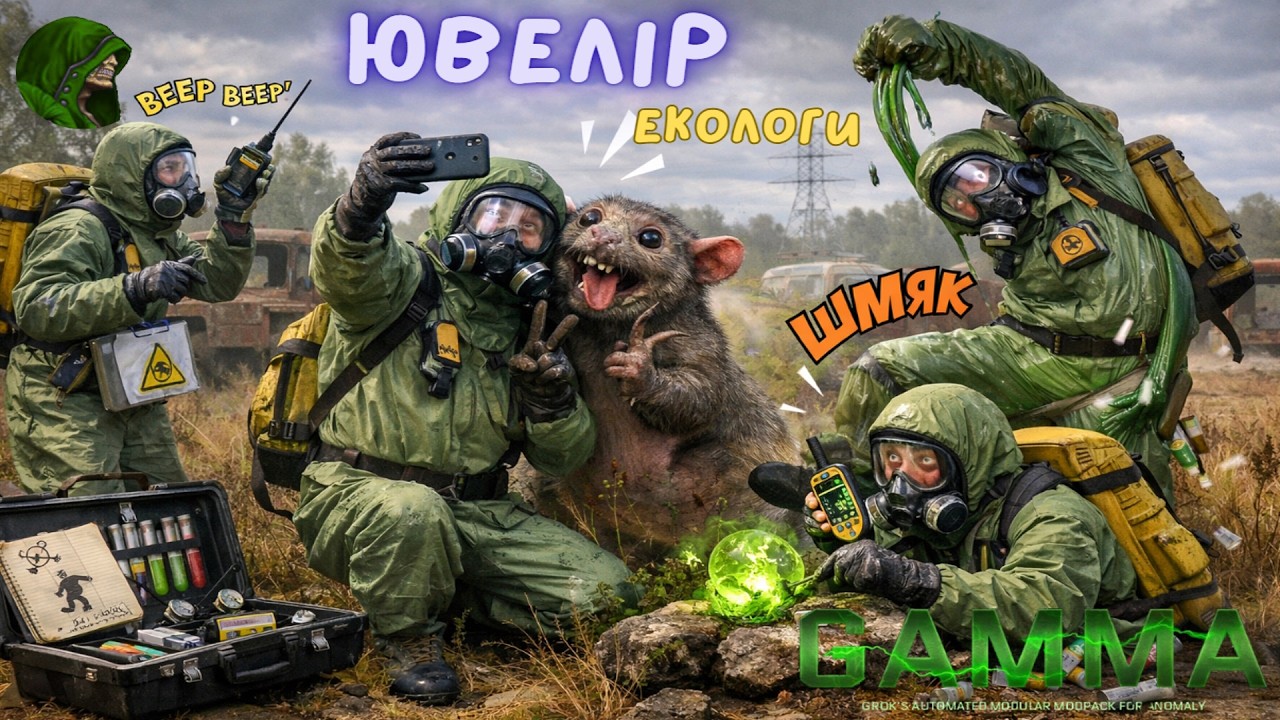 🧬Екологи(Ювелір)🧬Stalker GAMMA 0.9.4 + RE:DONE💔Одне Життя💔🧬2.1🧬