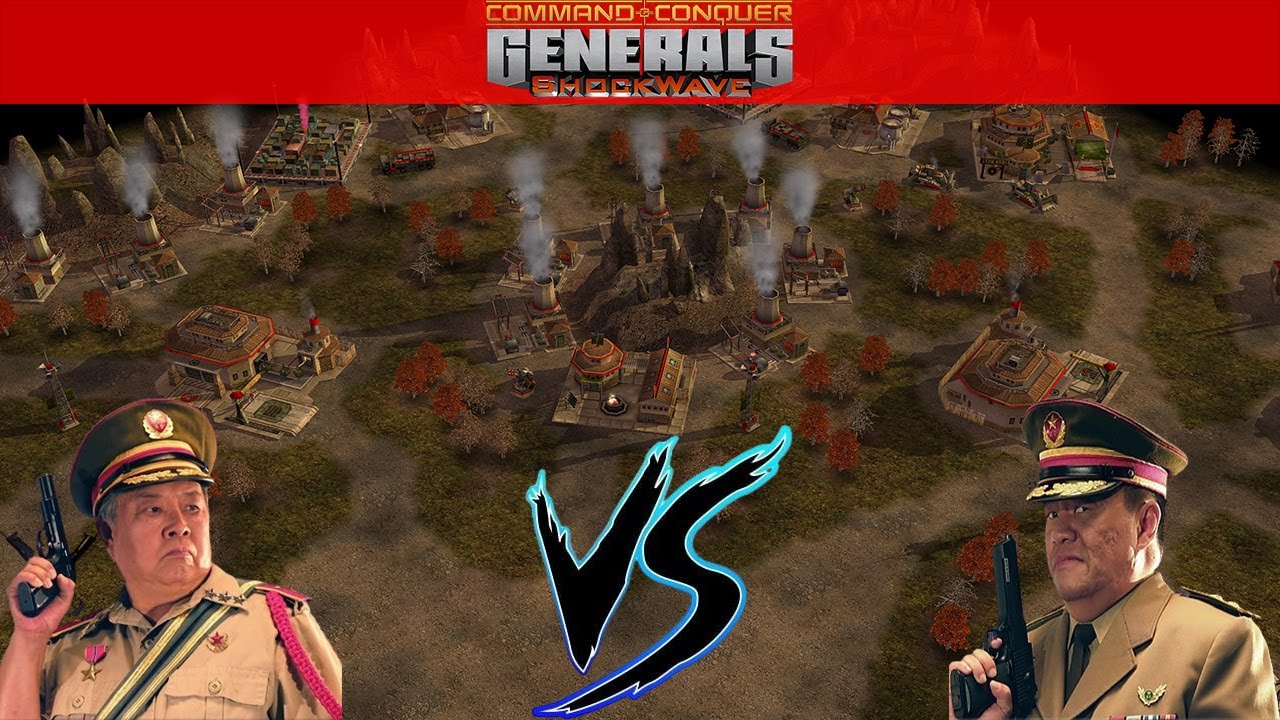 Generals Zero Hour - (Shockwave Mod) - [Challenges] - [Генерал Фай VS Генерал Квай)
