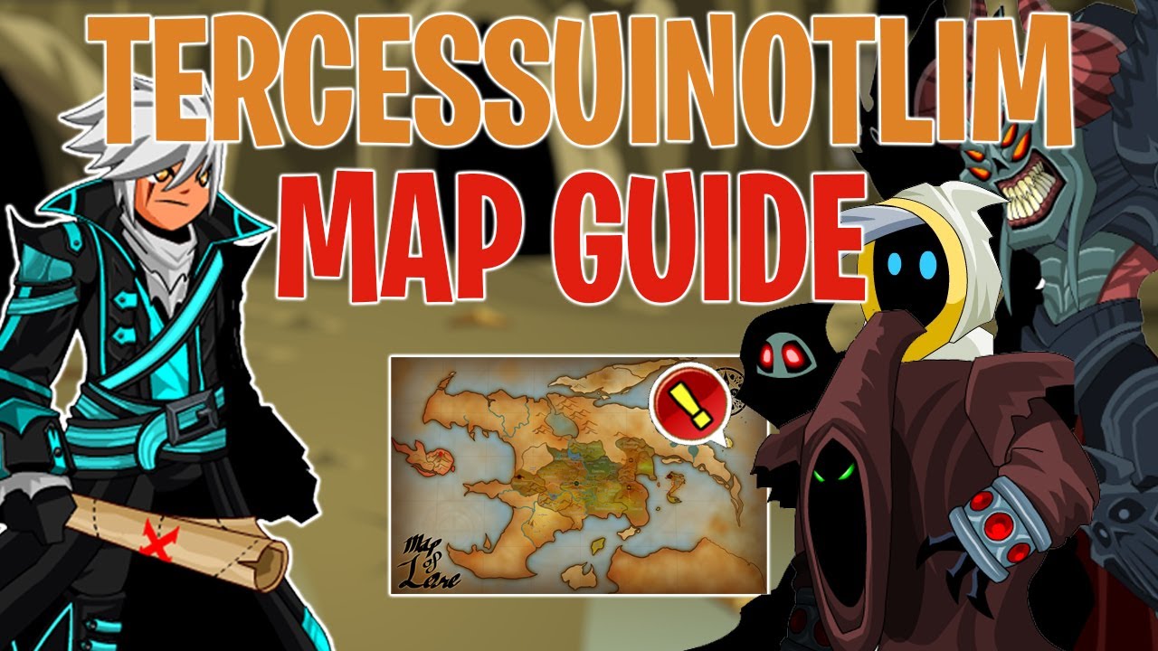 AQW Как добраться до Нулгата и всех остальных NPC | Руководство по карте Терсесуинотлим