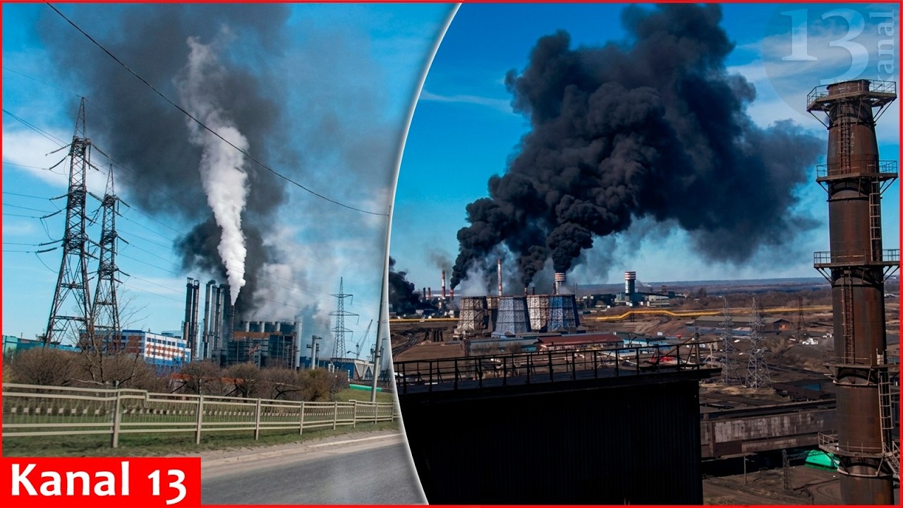 Украинские беспилотники атаковали стратегически важный объект по производству аммиака на территор...