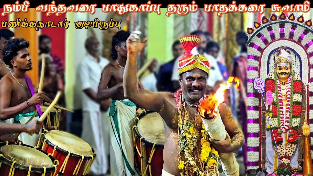 பாதகரை சுவாமி யின் ஆவேச சாமி ஆட்டம் Pathakarai Swamy Sami aattam Naiyandi melam #nalumavadi #pnk 