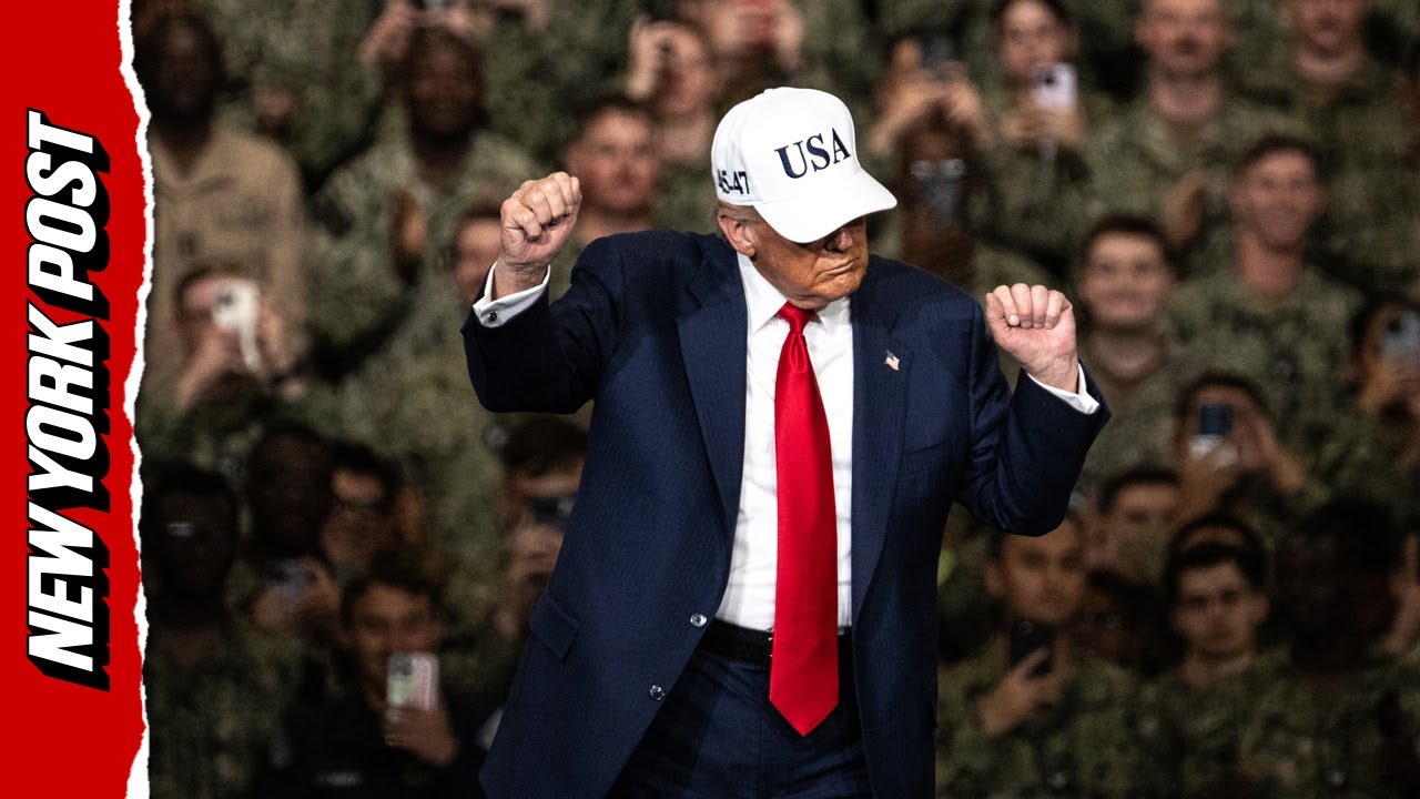 Посмотрите, как Трамп танцует в стиле YMCA под аплодисменты американских солдат в Японии