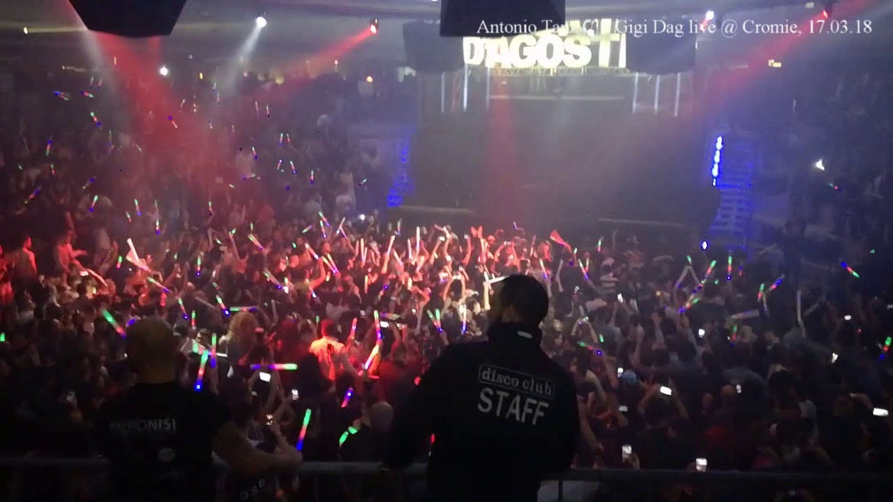 Gigi D'Agostino live @ Cromie Disco, 17.03.18 (2)