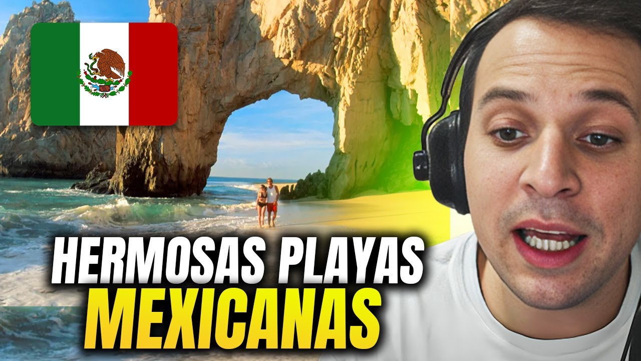 ARGENTINO REACCIONA a las Top 10 PLAYAS en MÉXICO 🇲🇽 ¡Pero que HERMOSO! 🏝️