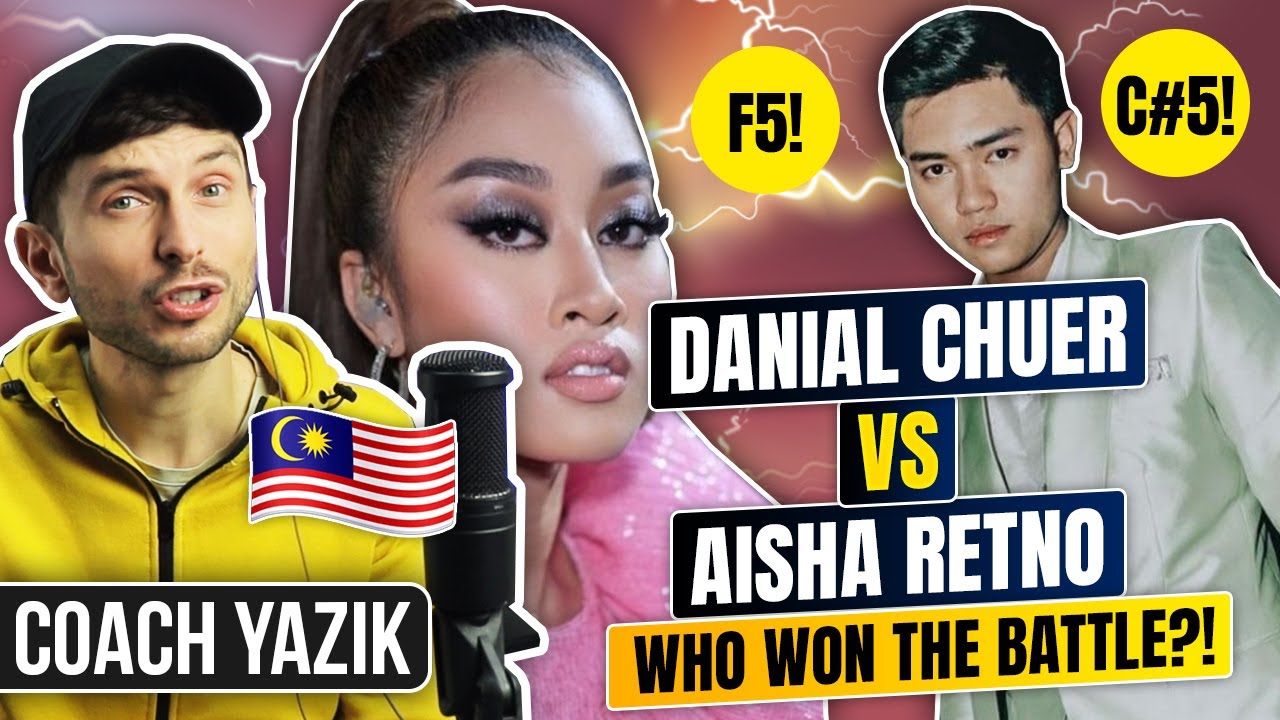 YAZIK reacts to SEPARUH AKHIR - Danial Chuer VS Aisha Retno