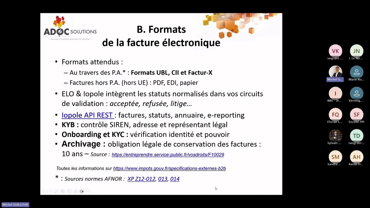 20260129 Webinaire ADOC Solutions Facture électronique
