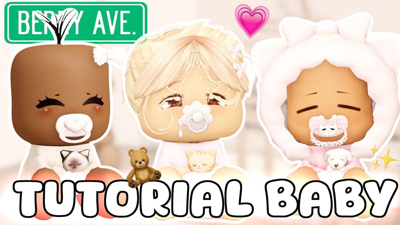 🍼 C&oacute;mo hacer un BEB&Eacute; REALISTA en Berry Avenue *TUTORIAL* 🧸