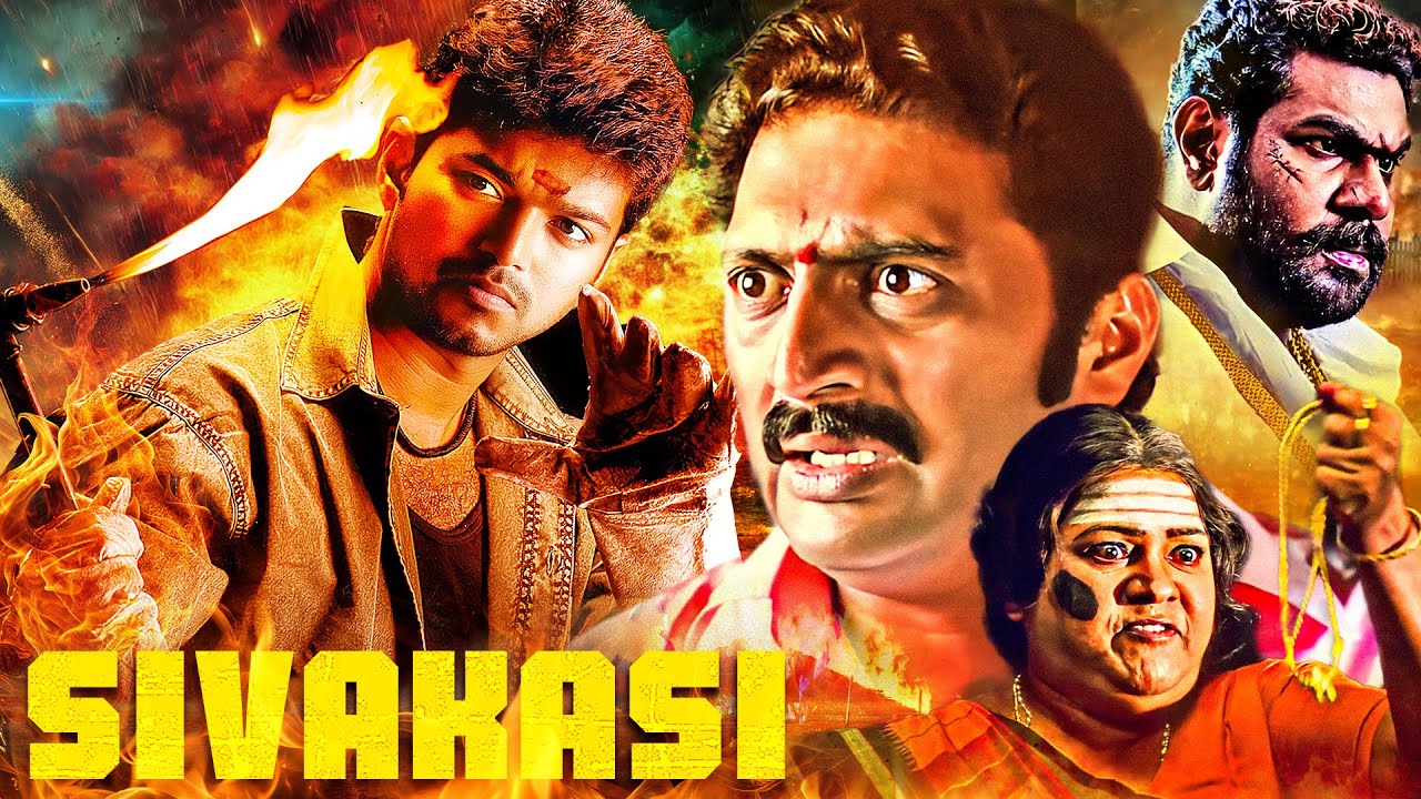 Vijay का जबरदस्त बदला – Sivakasi | Superhit Action Movie | Hindi Dubbed | Asin, Prakash Raj