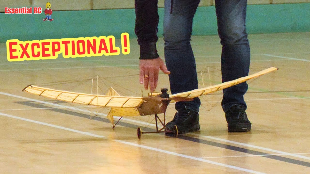 EXCEPTIONAL AERO-MODELLING ! Antoinette (Hari Simon) | BMFA Scale Indoor RC Nationals 2024