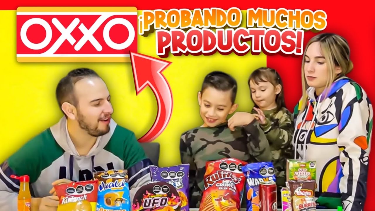 PROBANDO PRODUCTOS DEL OXXO | NANY CASI SE VOMITA | LOS MOLINA