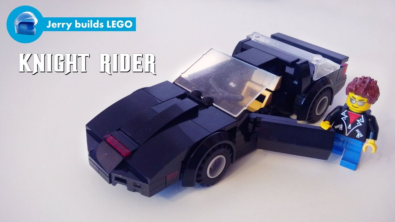 LEGO KITT from Knight Rider instructions (MOC #14)