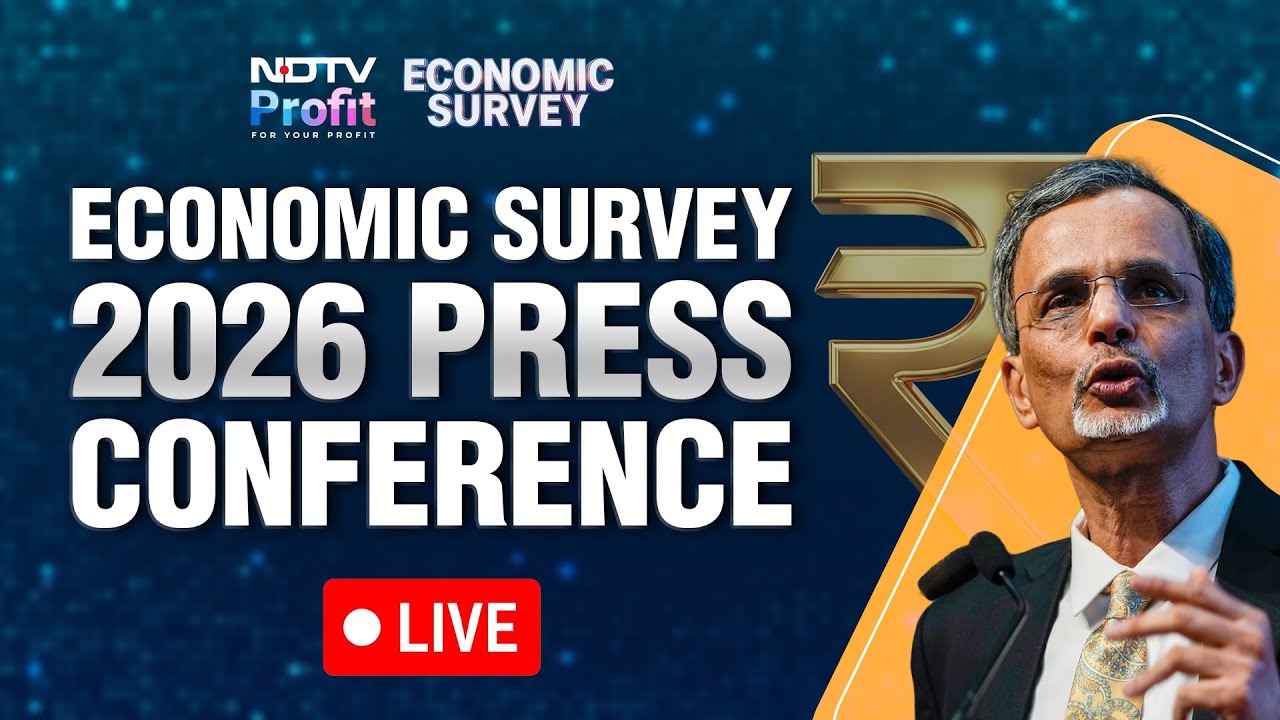 LIVE: Chief Economic Adviser V. Anantha Nageswaran Addresses Media | Economic Survey 2026
