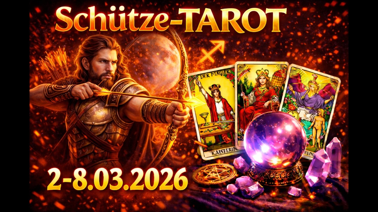 Tarot ♐️ Schütze ♐️ 2-8.03.2026. Eine Entscheidung bringt dich nach vorn