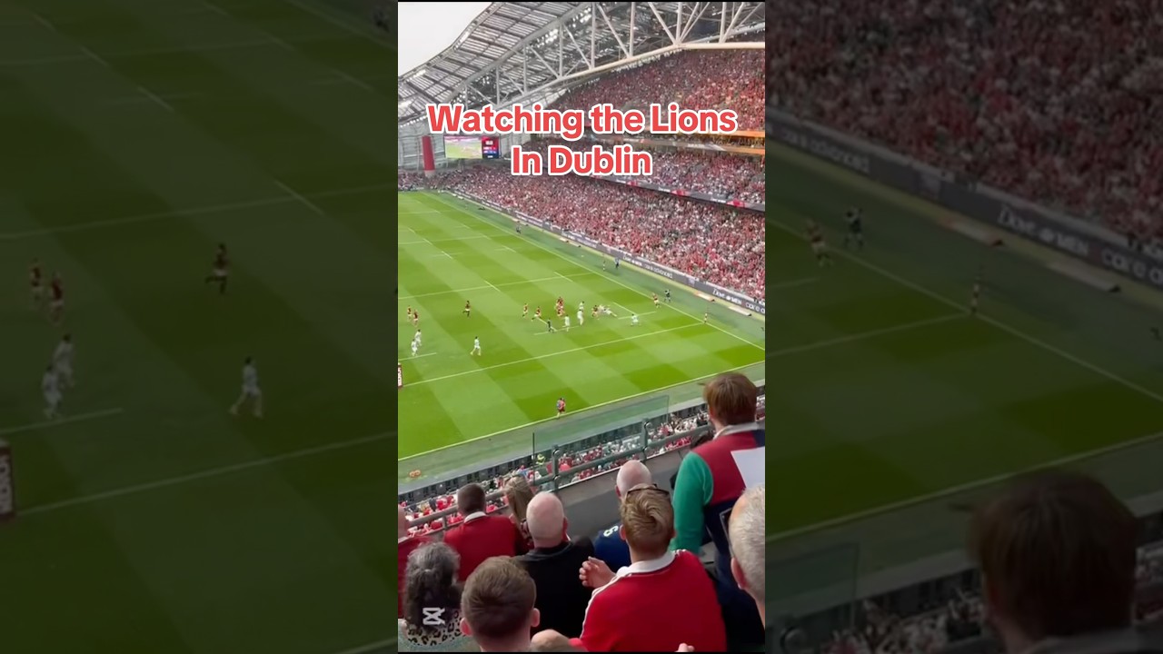Once in a Lifetime Rugby Experience by @CaolanSRugbyPodcast #rugby #lions
