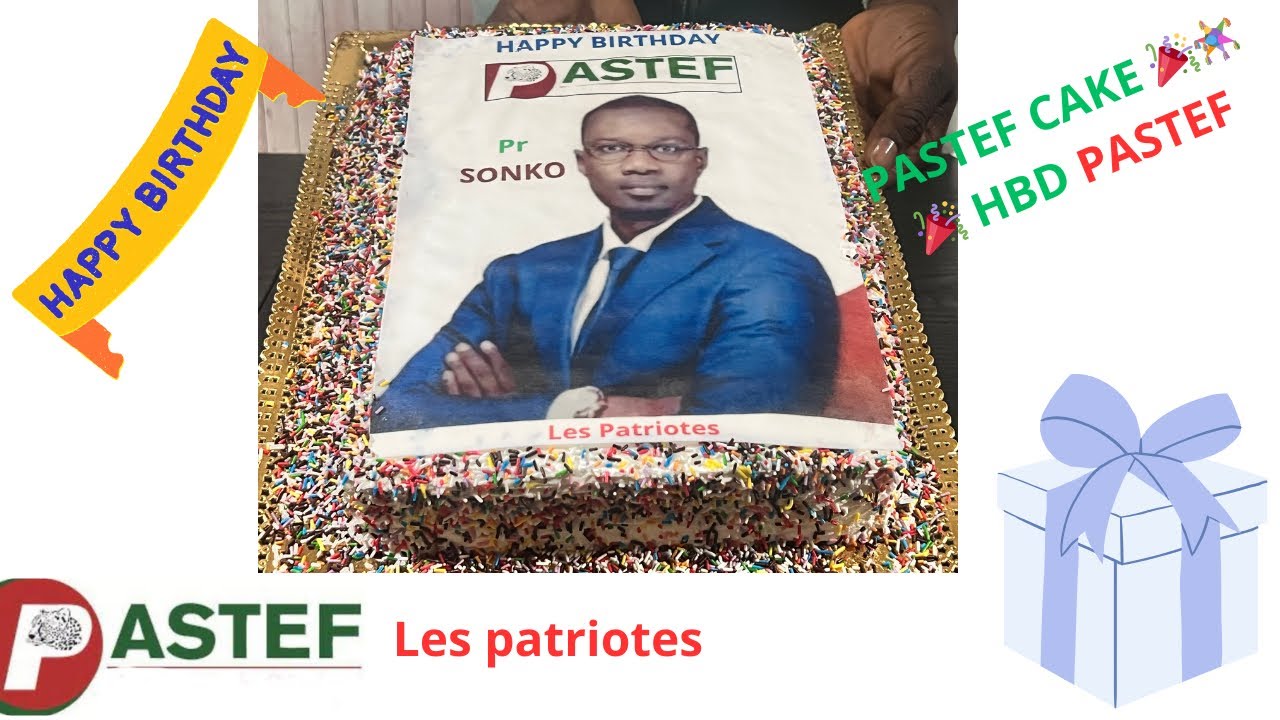 PASTEF CAKE 🎉🪅🎉 HBD PASTEF