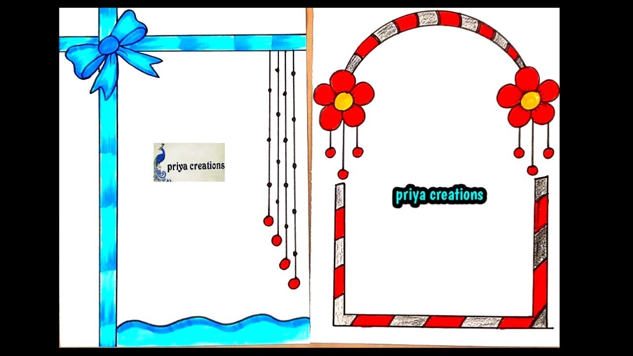 border design | project design | border design for project work | file decoration ideas | assignment