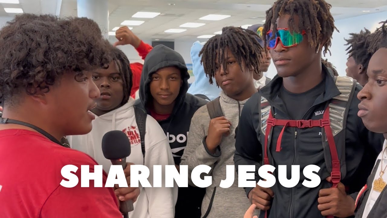Preaching the gospel in high school 🗣️