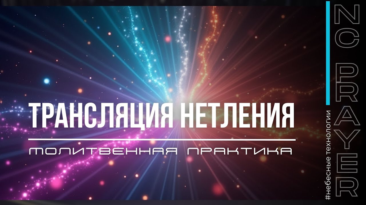ТРАНСЛЯЦИЯ НЕТЛЕНИЯ ✦ МОЛИТВА ✦ Андрей Яковишин ​✦ @НЕБЕСНАЯ ЦИВИЛИЗАЦИЯ ✦ Молитвенная Практика