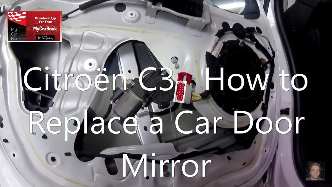 Citroën C3 (2009–2016)  How to Replace a Car Door Mirror