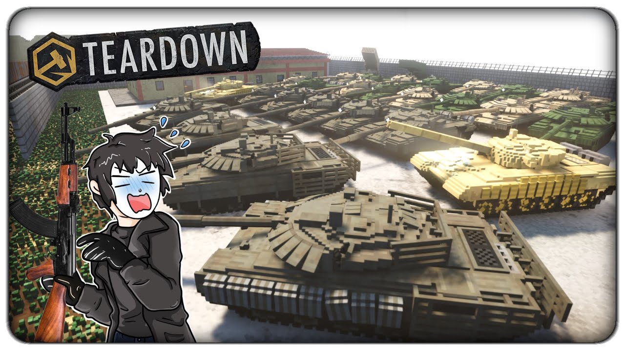 TEARDOWN E' DIVENTATO UN SURVIVAL MILITARE HARDCORE?? | Teardown