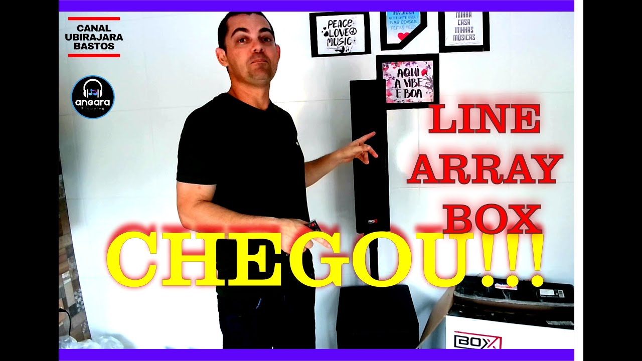 Sistema De Som Integrado Boxx Co 02 C.ibanez - LINE ARRAY DA BOX PARA NOSSA FAM&Iacute;LIA!!!