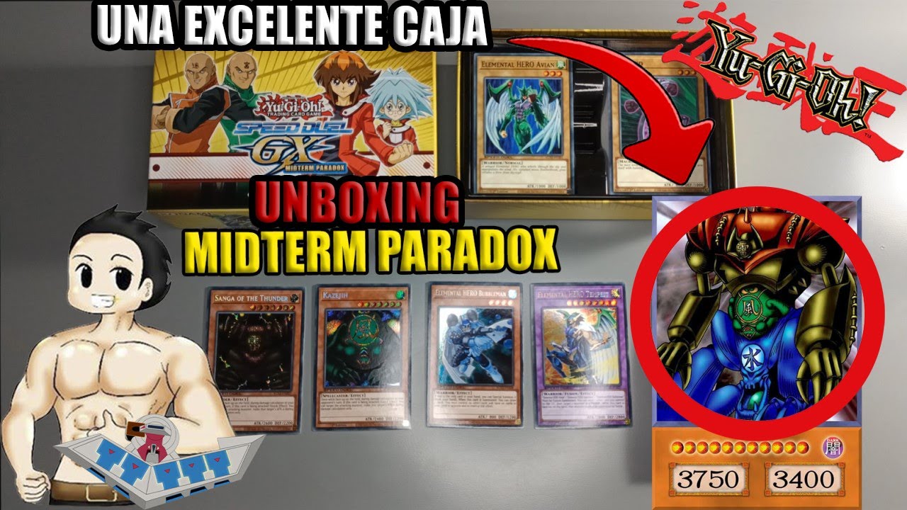 Yu-Gi-Oh! Speed Duel GX Midterm Paradox Unboxing / CARTA GATE GUARDIAN Y RAREZAS SECRETAS /EmpeorX56