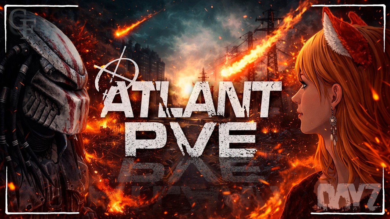 DAYZ | ПРОЕКТ ATLANT PVE: Начало пути выжившего #1 #dayzpve #dayz #дейзпве