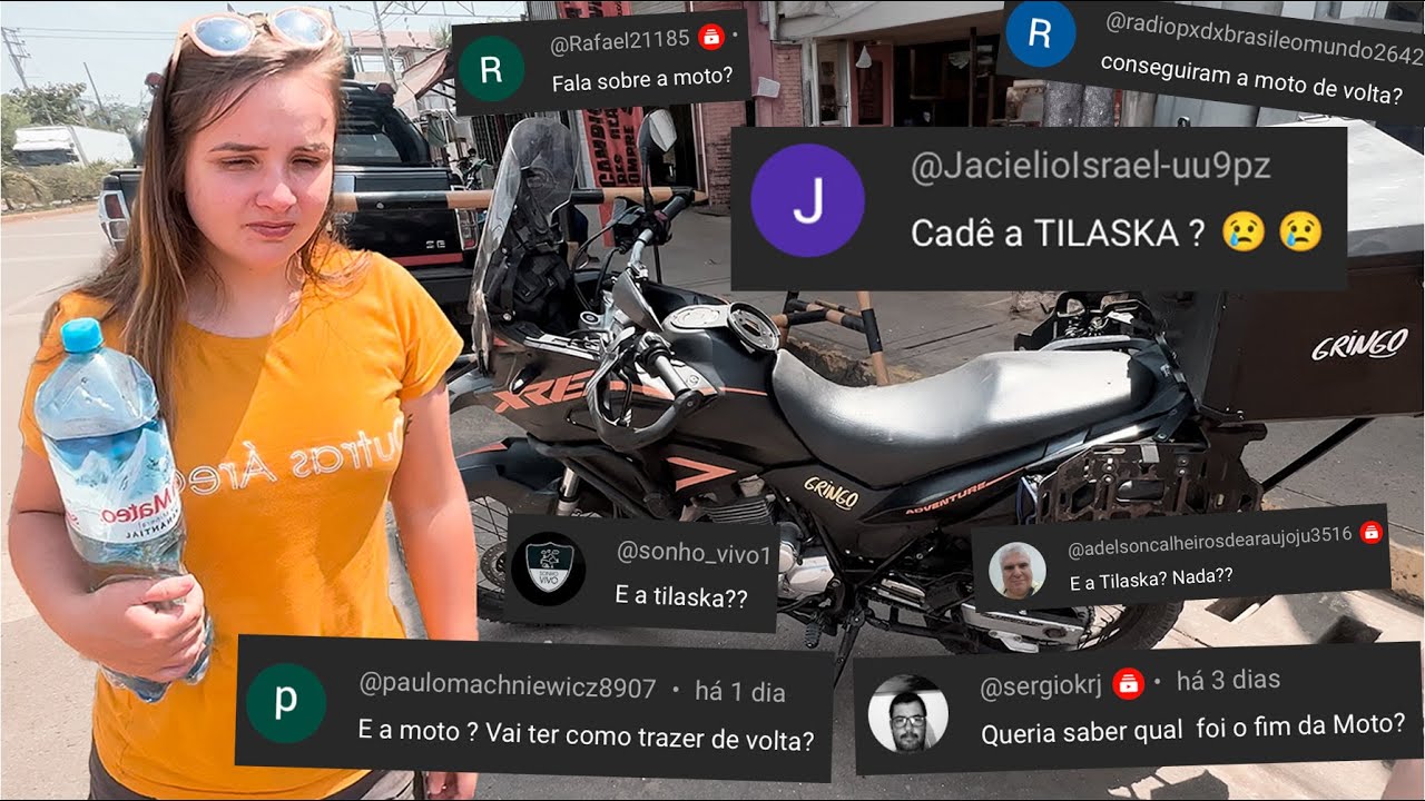 PERDEMOS NOSSA MOTO