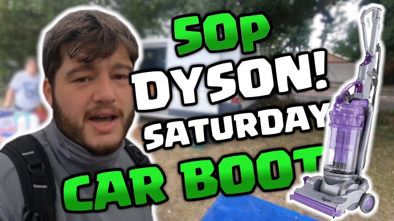 50p Dyson At Saturday Car Boot Sale ! Buying For Profit | Flipping Sloth |