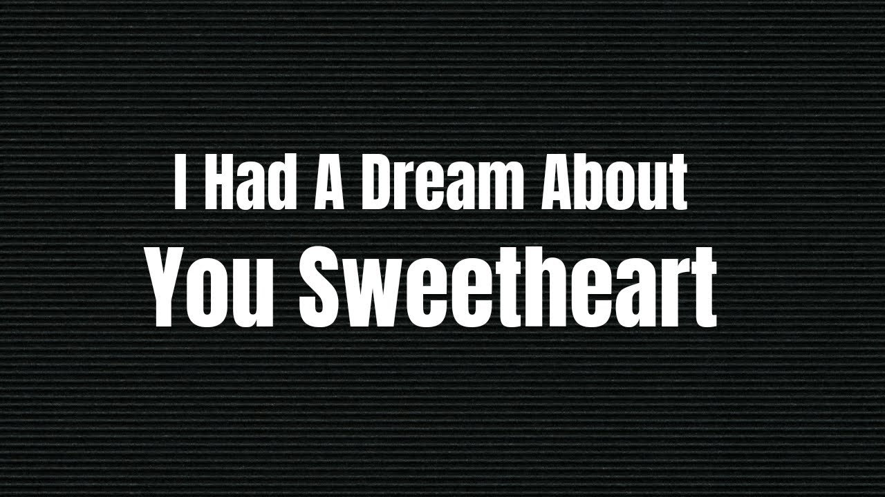 I Had A Beautiful Dream About You Sweetheart 💛💛 (Romantic Love Poem)